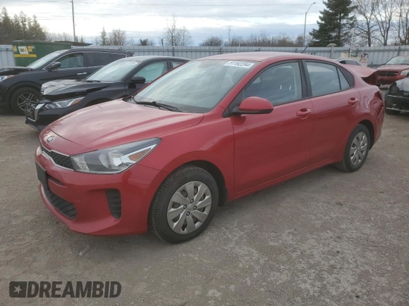 2018 Kia Rio LX with VIN 3KPA24ABXJE124243, listed as a Copart auction lot 81192294 with 140,565 mi miles and Salvage Title. Bid and sale history available at carsss.com. Image 1.