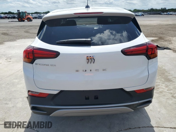 2025 Buick Encore GX Preferred with VIN KL4AMBSL1SB128762, listed as a Copart auction lot 61895055 with Not provided miles and Salvage title. Bid and sale history available at DreamBid. Image 6.