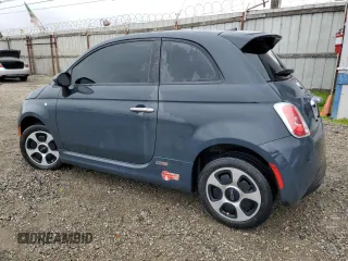 2017 FIAT 500e with VIN 3C3CFFGE6HT565517, listed as a Copart auction lot 51302555 with 69,203 mi miles and Clean Title. Bid and sale history available at carsss.com. Image 2.