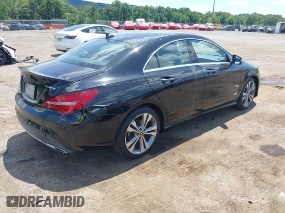 2019 Mercedes-Benz CLA 250 with VIN WDDSJ4GB0KN724948, listed as a IAAI auction lot 40629400 with 45,717 mi miles and . Bid and sale history available at DreamBid. Image 4.