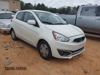 2019 Mitsubishi Mirage ES z VIN ML32A3HJ8KH006642, wystawiony jako IAAI lot #41119370 z przebiegiem 129 533 mil mil oraz . Historia ofert i sprzedaży dostępna na DreamBid. Obrazek 1.