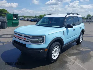 2023 Ford Bronco Sport Heritage with VIN 3FMCR9G63PRE21640, listed as a IAAI auction lot 42057428 with 29,628 mi miles and . Bid and sale history available at DreamBid. Image 18.
