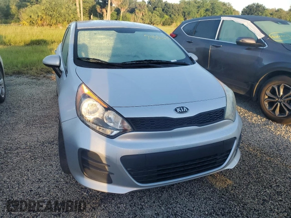 2016 Kia Rio LX with VIN KNADM5A35G6621492, listed as a Copart auction lot 74550634 with Not Provided miles and Non Repairable. Bid and sale history available at DreamBid. Image 5.