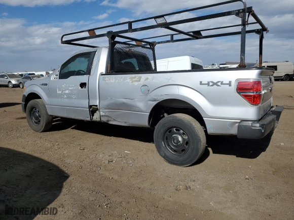 2014 Ford F-150 XL with VIN 1FTMF1EM2EKF07706, listed as a Copart auction lot 76842494 with 190,598 mi miles and Salvage Title. Bid and sale history available at carsss.com. Image 2.