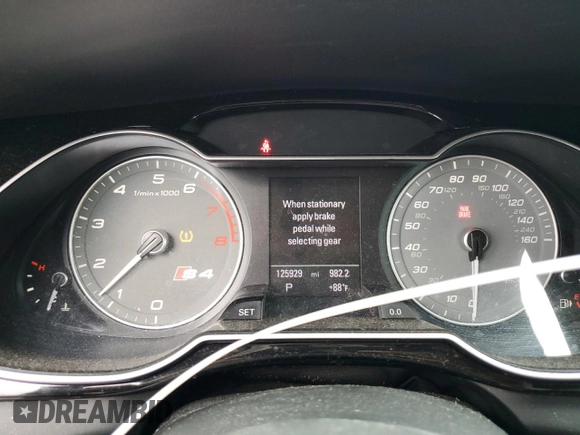 2013 Audi S4 Prestige with VIN WAUKGAFLXDA090394, listed as a Copart auction lot 70243324 with 125,929 mi miles and Clean Title. Bid and sale history available at carsss.com. Image 9.