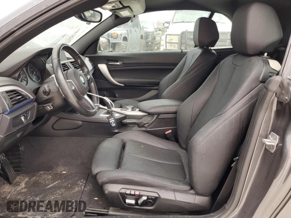 2017 BMW 2 Series M240i xDrive with VIN WBA2L3C30HV667640, listed as a Copart auction lot 76755554 with 39,695 mi miles and Salvage Title. Bid and sale history available at carsss.com. Image 7.