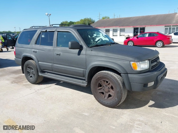 2000 Toyota 4Runner Limited with VIN JT3HN87RXY9037527, listed as a IAAI auction lot 41776991 with 297,158 mi miles. Bid and sale history available at carsss.com. Image 1.