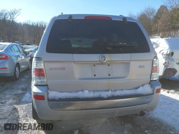 2008 Mercury Mariner with VIN 4M2CU91Z68KJ45797, listed as a IAAI auction lot 41615117 with 87,936 mi miles. Bid and sale history available at carsss.com. Image 12.