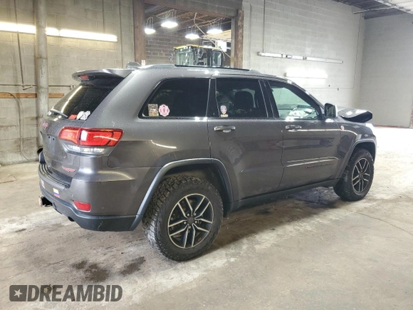 2018 Jeep Grand Cherokee Trailhawk with VIN 1C4RJFLG5JC504494, listed as a Copart auction lot 62953935 with 84,392 mi miles and Salvage title. Bid and sale history available at DreamBid. Image 3.