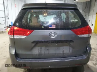 2012 Toyota Sienna with VIN 5TDKA3DC0CS010900, listed as a Copart auction lot 43432715 with 135,395 mi miles and Salvage Title. Bid and sale history available at DreamBid. Image 6.