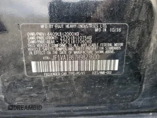 2017 Subaru WRX with VIN JF1VA1B67H9823600, listed as a Copart auction lot 49342655 with 120,037 mi miles and Salvage Title. Bid and sale history available at carsss.com. Image 12.