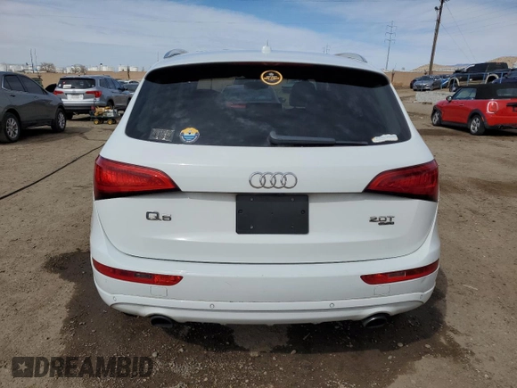 2014 Audi Q5 Premium Plus with VIN WA1LFAFP2EA071623, listed as a Copart auction lot 49332095 with 103,772 mi miles and Salvage Title. Bid and sale history available at carsss.com. Image 6.