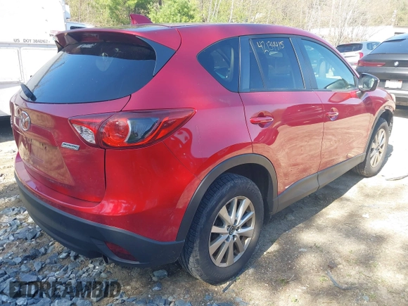 2015 Mazda CX-5 Touring with VIN JM3KE4CY1F0510361, listed as a IAAI auction lot 42134415 with 95,907 mi miles and . Bid and sale history available at carsss.com. Image 4.
