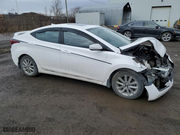 2016 Hyundai Elantra SE with VIN KMHDH4AE3GU607780, listed as a Copart auction lot 49446485 with 134,515 mi miles and Salvage Title. Bid and sale history available at carsss.com. Image 4.