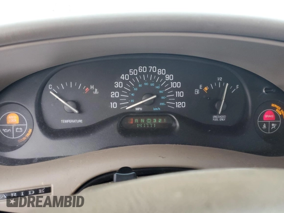 1998 Buick Century Limited with VIN 2G4WY52MXW1419286, listed as a Copart auction lot 86362604 with 141,771 mi miles and Salvage Title. Bid and sale history available at carsss.com. Image 9.