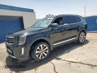 2020 Kia Telluride EX z VIN 5XYP34HC0LG082483, wystawiony jako Copart lot #56318875 z przebiegiem 108 899 mil mil oraz Czysty tytuł • Clean title. Historia ofert i sprzedaży dostępna na DreamBid. Obrazek 1.