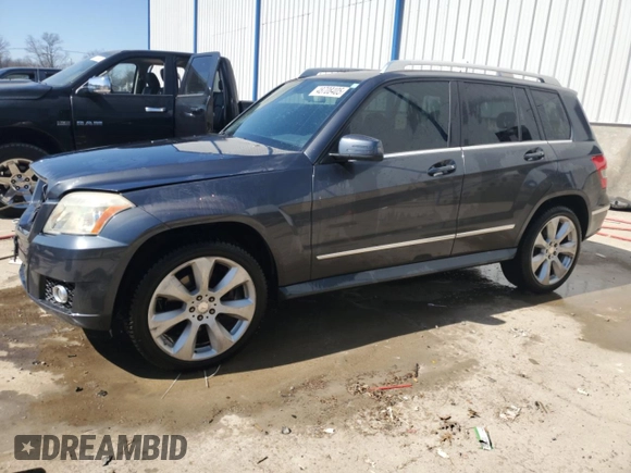 2010 Mercedes-Benz GLK 350 with VIN WDCGG8HB0AF374292, listed as a Copart auction lot 48708405 with 128,602 mi miles and Salvage Title. Bid and sale history available at carsss.com. Image 1.