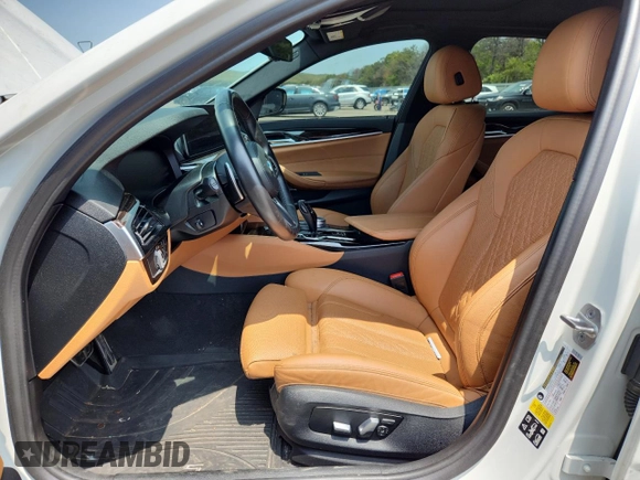 2022 BMW 5 Series 540i xDrive with VIN WBA73BJ06NWX52108, listed as a Copart auction lot 58770025 with 29,719 mi miles and Salvage title. Bid and sale history available at DreamBid. Image 7.