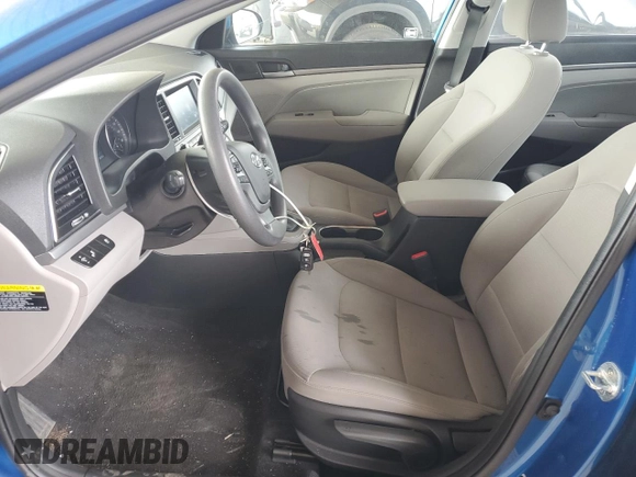 2018 Hyundai Elantra SEL with VIN 5NPD84LFXJH308525, listed as a Copart auction lot 52848645 with 96,191 mi miles and Salvage Title. Bid and sale history available at DreamBid. Image 7.