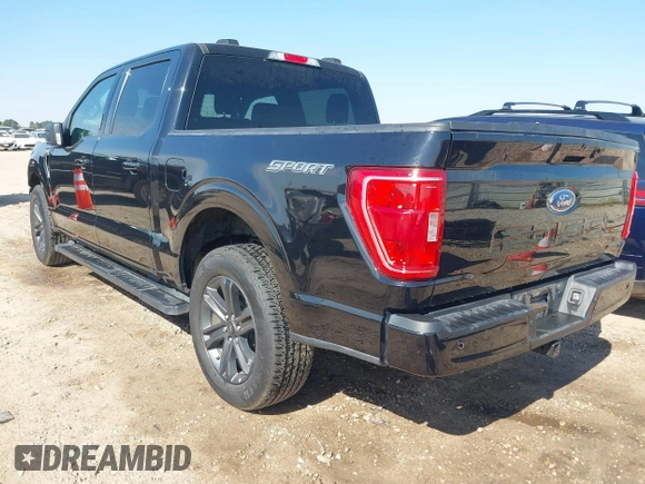 2023 Ford F-150 XL with VIN 1FTEW1C59PFB19609, listed as a IAAI auction lot 41886694 with 61,349 mi miles and . Bid and sale history available at DreamBid. Image 3.