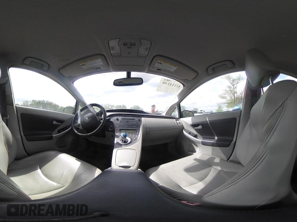 2011 Toyota Prius I with VIN JTDKN3DU6B0309743, listed as a IAAI auction lot 42114140 with 212,447 mi miles. Bid and sale history available at carsss.com. Image 18.