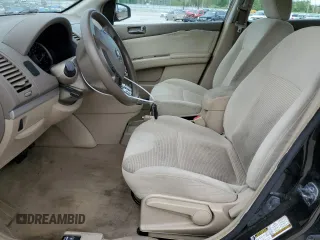 2010 Nissan Sentra SR with VIN 3N1AB6AP8AL619157, listed as a Copart auction lot 55132345 with 136,011 mi miles and Salvage Title. Bid and sale history available at DreamBid. Image 7.