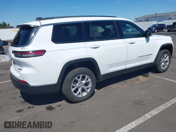 2022 Jeep Grand Cherokee Limited with VIN 1C4RJKBG1N8515561, listed as a IAAI auction lot 42628064 with 29,744 mi miles and . Bid and sale history available at DreamBid. Image 4.