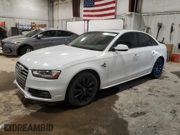 2015 Audi A4 Premium with VIN WAUBFAFL9FN013126, listed as a Copart auction lot 52863245 with 106,257 mi miles and Clean Title. Bid and sale history available at carsss.com. Image 1.