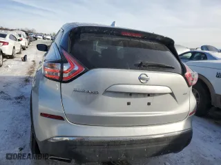 2017 Nissan Murano SL with VIN 5N1AZ2MH7HN120085, listed as a Copart auction lot 45474505 with 140,218 mi miles and Salvage Title. Bid and sale history available at carsss.com. Image 6.