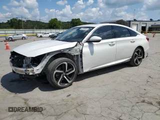 2019 Honda Accord Sport with VIN 1HGCV2F30KA000140, listed as a Copart auction lot 65755605 with 43,499 mi miles and Salvage title. Bid and sale history available at DreamBid. Image 1.