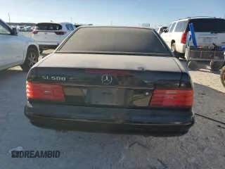 1998 Mercedes-Benz SL-Class with VIN WDBFA67FXWF163330, listed as a Copart auction lot 86125234 with 119,191 mi miles and Clean Title. Bid and sale history available at carsss.com. Image 6.