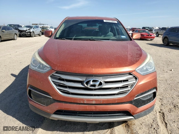 2017 Hyundai Santa Fe Sport 2.4L with VIN 5XYZT3LB5HG488929, listed as a Copart auction lot 50991465 with 107,684 mi miles and Clean Title. Bid and sale history available at carsss.com. Image 5.