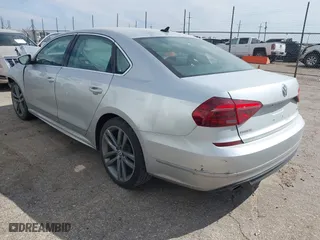 2017 Volkswagen Passat R-Line w/Comfort Pkg with VIN 1VWDT7A36HC044585, listed as a IAAI auction lot 41888249 with 84,468 mi miles. Bid and sale history available at carsss.com. Image 3.