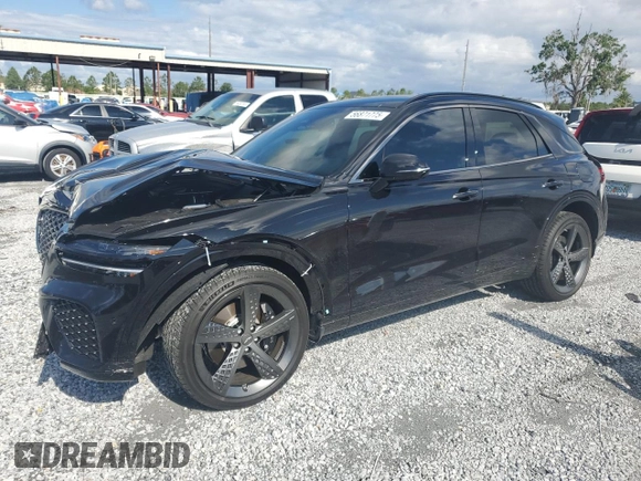 2025 Genesis GV70 Sport with VIN 5NMMCDTC0SH031404, listed as a Copart auction lot 56871775 with 1,687 mi miles and Salvage title. Bid and sale history available at DreamBid. Image 1.