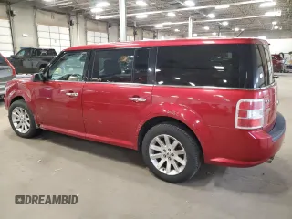 2009 Ford Flex SEL with VIN 2FMEK62C49BB07151, listed as a Copart auction lot 52347695 with 206,678 mi miles and Salvage Title. Bid and sale history available at carsss.com. Image 2.