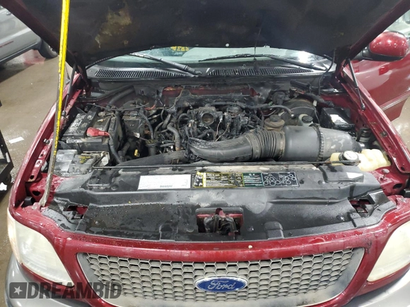 2003 Ford F-150 XL with VIN 1FTRX18L43NA31878, listed as a Copart auction lot 56434494 with 0 mi miles and Salvage Title. Bid and sale history available at carsss.com. Image 11.