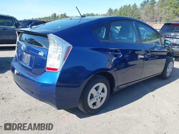 2011 Toyota Prius I with VIN JTDKN3DU9B5301185, listed as a IAAI auction lot 41988267 with 191,414 mi miles and . Bid and sale history available at DreamBid. Image 4.