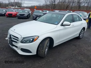 2015 Mercedes-Benz C-Class C 300 Luxury with VIN 55SWF4KBXFU052095, listed as a IAAI auction lot 41792142 with 104,177 mi miles. Bid and sale history available at carsss.com. Image 19.
