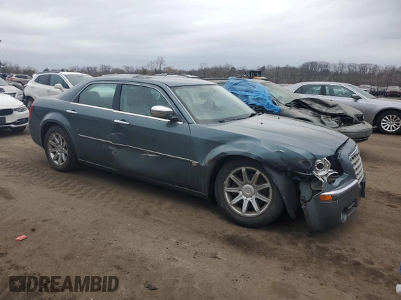 2005 Chrysler 300 with VIN 2C3JA63H35H109694, listed as a Copart auction lot 46893305 with 186,828 mi miles and Salvage Title. Bid and sale history available at carsss.com. Image 4.