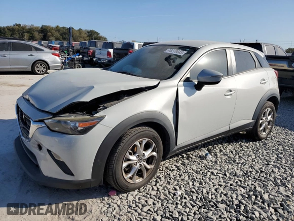 2019 Mazda CX-3 Sport with VIN JM1DKDB75K1409489, listed as a Copart auction lot 45278645 with 0 mi miles and Clean Title. Bid and sale history available at carsss.com. Image 1.