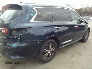 2016 Infiniti QX60 with VIN 5N1AL0MM0GC506599, listed as a IAAI auction lot 41921886 with 113,821 mi miles. Bid and sale history available at carsss.com. Image 22.