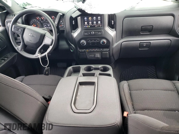 2024 Chevrolet Silverado 1500 Custom Trail Boss with VIN 3GCPDCEK2RG324249, listed as a Copart auction lot 81618844 with 7,279 mi miles and Salvage Title. Bid and sale history available at carsss.com. Image 8.