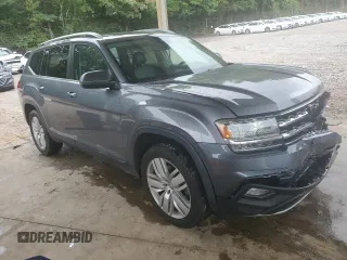 2019 Volkswagen Atlas SE z VIN 1V2WR2CA6KC601784, wystawiony jako Copart lot #58795675 z przebiegiem 80 528 mil mil oraz Szkoda całkowita • Salvage title. Historia ofert i sprzedaży dostępna na DreamBid. Obrazek 4.