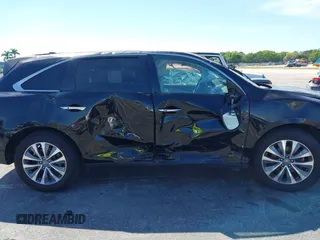 2016 Acura MDX w/Tech with VIN 5FRYD3H4XGB011596, listed as a IAAI auction lot 41692631 with 43,615 mi miles. Bid and sale history available at carsss.com. Image 14.