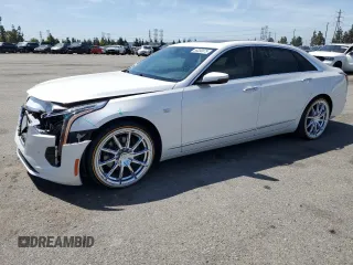 2019 Cadillac CT6 Premium Luxury AWD with VIN 1G6KD5RS8KU129102, listed as a Copart auction lot 58350075 with 84,909 mi miles and Salvage title. Bid and sale history available at DreamBid. Image 1.