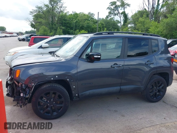 2023 Jeep Renegade Altitude with VIN ZACNJDE14PPP10533, listed as a IAAI auction lot 42503786 with 7,718 mi miles and . Bid and sale history available at DreamBid. Image 14.