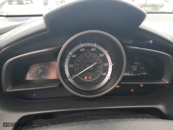 2016 Mazda CX-3 Touring with VIN JM1DKBC78G0111714, listed as a Copart auction lot 45657065 with 45,202 mi miles and Salvage Title. Bid and sale history available at carsss.com. Image 9.
