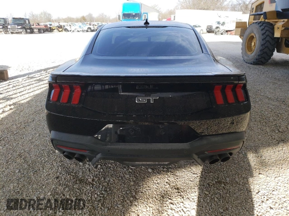 2024 Ford Mustang GT with VIN 1FA6P8CF4R5431094, listed as a Copart auction lot 49506365 with 8,141 mi miles and Salvage title. Bid and sale history available at DreamBid. Image 6.