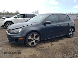 2013 Volkswagen GTI with VIN WVWGD7AJ5DW000789, listed as a Copart auction lot 53192595 with 122,517 mi miles and Clean Title. Bid and sale history available at carsss.com. Image 1.
