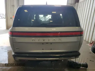 2025 Rivian R1S Adventure with VIN 7PDSGBBA4SN049237, listed as a Copart auction lot 53455505 with 0 mi miles and Salvage Title. Bid and sale history available at carsss.com. Image 6.